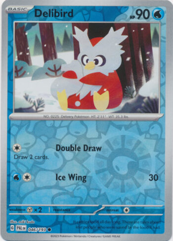 Delibird 46/193 - Paldea Evolved - Reverse Holo Common