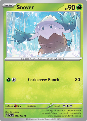 Snover 10/193 - Paldea Evolved - Common