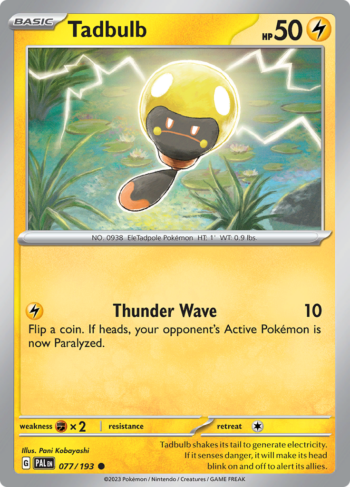 Tadbulb 77/193 - Paldea Evolved - Common