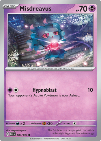 Misdreavus 87/193 - Paldea Evolved - Common