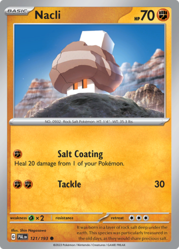 Nacli 121/193 - Paldea Evolved - Common