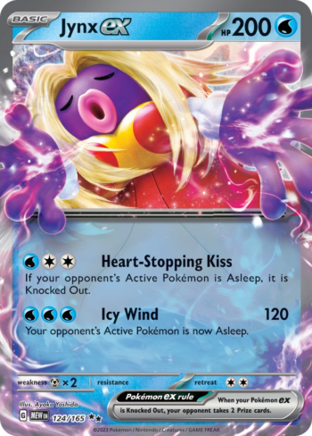 Jynx ex 124/165 - Pokemon 151 - Ultra Rare