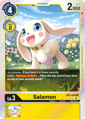 Salamon BT2-034 (Resurgence Booster Reprint) - Resurgence Booster - Uncommon