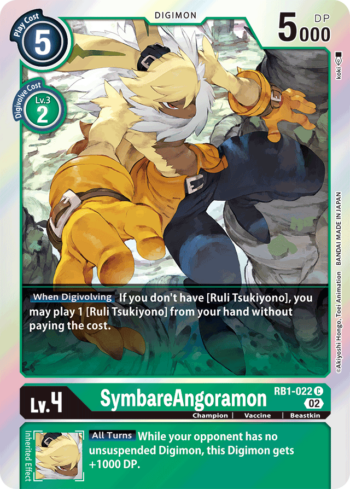 SymbareAngoramon RB1-022 - Resurgence Booster - Common