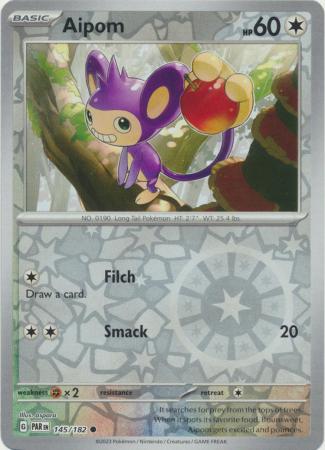 Aipom 145/182 - Paradox Rift - Reverse Holo Common