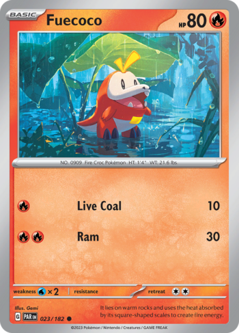 Fuecoco 23/182 - Paradox Rift - Common