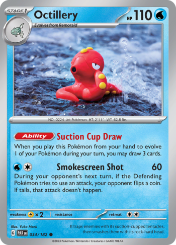 Octillery 34/182 - Paradox Rift - Common