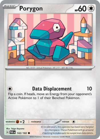 Porygon 142/182 - Paradox Rift - Common