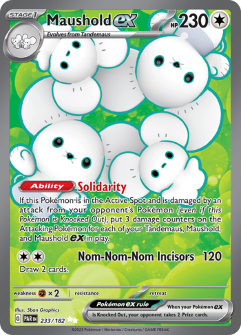 Maushold ex 233/182 - Paradox Rift - Full Art Ultra Rare