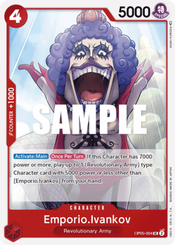 Emporio.Ivankov OP05-004 - Awakening of the New Era - Uncommon