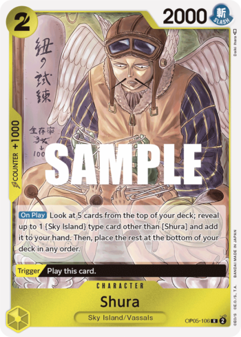 Shura OP05-106 - Awakening of the New Era - Rare