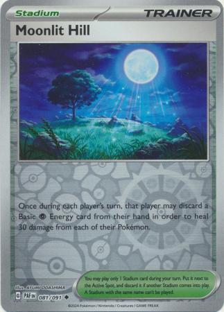 Moonlit Hill 81/91 - Paldean Fates - Reverse Holo Uncommon