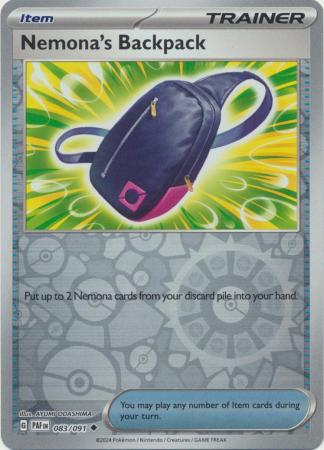 Nemona's Backpack 83/91 - Paldean Fates - Reverse Holo Uncommon