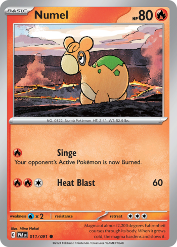 Numel 11/91 - Paldean Fates - Common