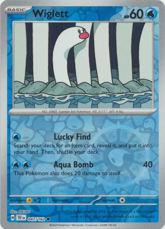Wiglett 47/162 - Temporal Forces - Reverse Holo Common