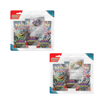 POKÉMON TCG Scarlet & Violet- Twilight Masquerade Three booster blister