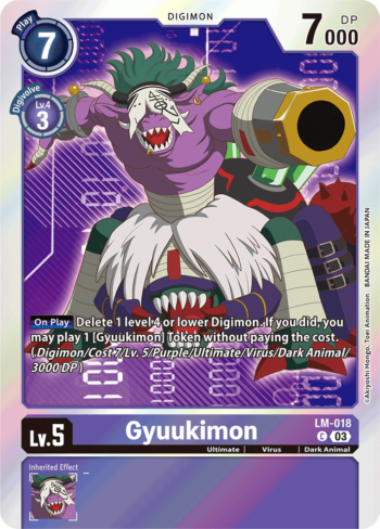Gyuukimon LM-018 - Exceed Apocalypse - Common
