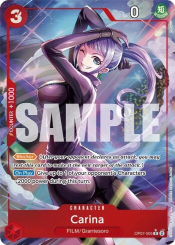 Carina OP07-005 - 500 Years in the Future - Alternate Art Rare