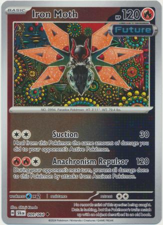 Iron Moth 9/64 - Shrouded Fable - Reverse Holo Uncommon