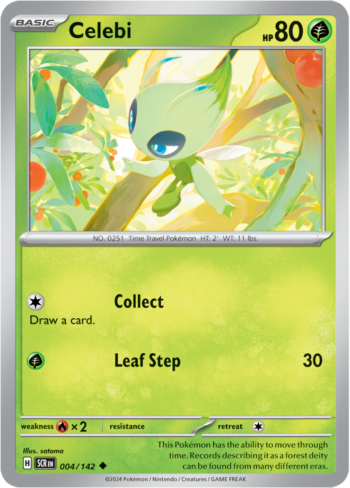 Celebi 4/142 - Stellar Crown - Uncommon