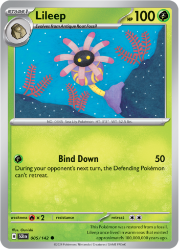 Lileep 5/142 - Stellar Crown - Common