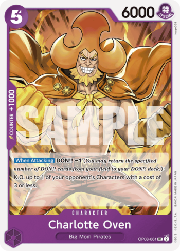 Charlotte Oven OP08-061 - Two Legends - Uncommon