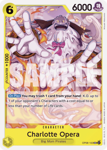 Charlotte Opera OP08-102 - Two Legends - Uncommon