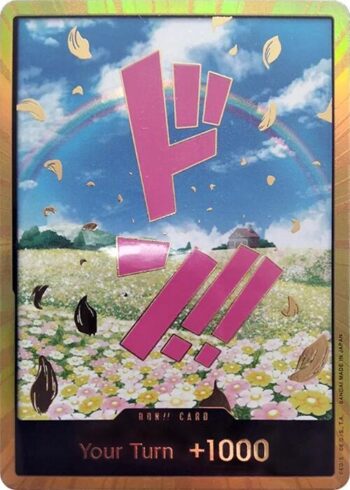 DON!! Card (Rebecca) - One Piece Card The Best - Gold Textured Foil DON!!