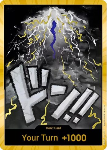 DON!! Card (Kaido) - One Piece Card The Best - Gold Textured Foil DON!!