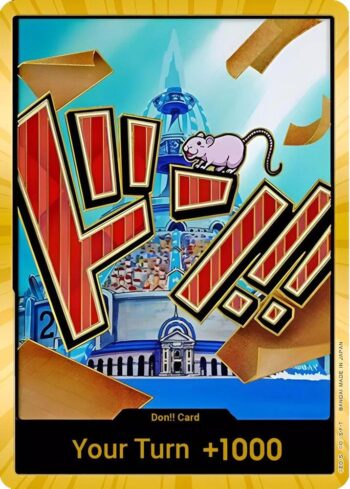 DON!! Card (Iceberg) - One Piece Card The Best - Gold Textured Foil DON!!