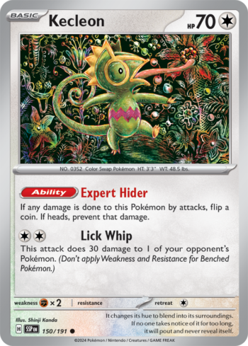 Kecleon 150/191 - Surging Sparks - Common