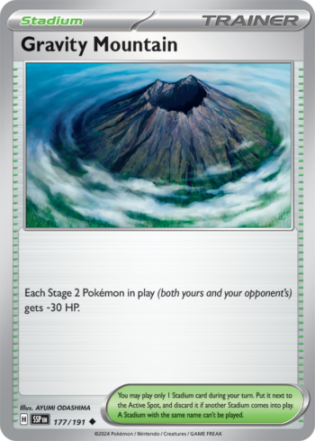 Gravity Mountain 177/191 - Surging Sparks - Uncommon