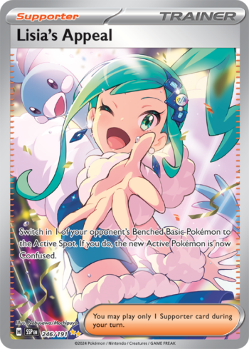 Lisia's Appeal 246/191 - Surging Sparks - Special Illustration Rare