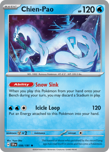 Chien-Pao 56/191 - Surging Sparks - Holo Rare