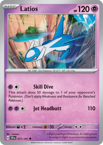 Latios 77/191 - Surging Sparks - Uncommon