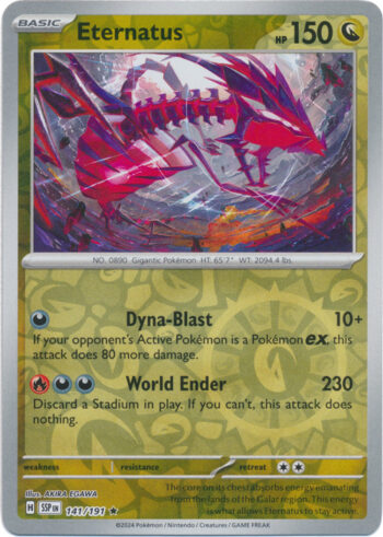 Eternatus 141/191 - Surging Sparks - Reverse Holo Rare