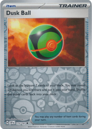Dusk Ball 175/191 - Surging Sparks - Reverse Holo Uncommon