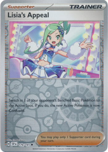 Lisia's Appeal 179/191 - Surging Sparks - Reverse Holo Uncommon
