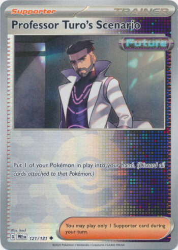 Professor Turo's Scenario 121/131 - Prismatic Evolutions - (Poke Ball Pattern) Uncommon
