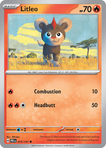 Litleo 15/131 - Prismatic Evolutions - Common