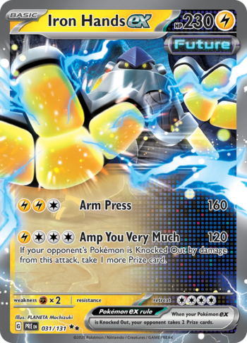 Iron Hands ex 31/131 - Prismatic Evolutions - Ultra Rare