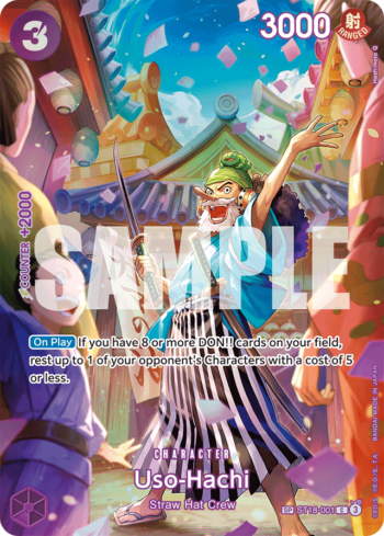 Uso-Hachi ST18-001 - Royal Blood - SP Alternate Art Common