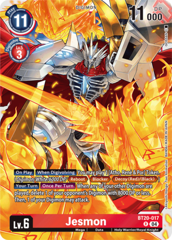 Jesmon BT20-017 - Special Booster Ver.2.5 - Rare