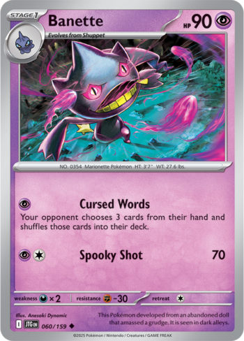 Banette 60/159 - Journey Together - Uncommon