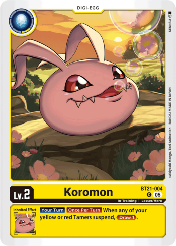 Koromon BT21-004 - World Convergence - Common