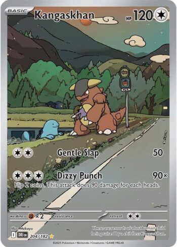 Kangaskhan 204/182 - Destined Rivals - Illustration Rare