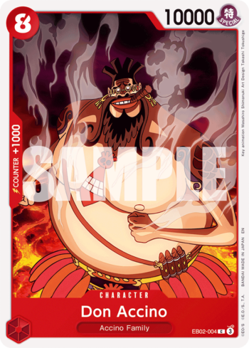 Don Accino EB02-004 - Anime 25th Collection - Common