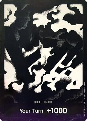 DON!! Card (Blackbeard)(Double Pack Set Vol. 6) - DON!! - Alternate Art (DP06)