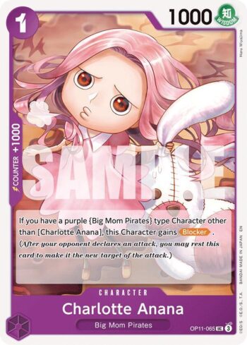 Charlotte Anana OP11-065 - A Fist of Divine Speed - Uncommon