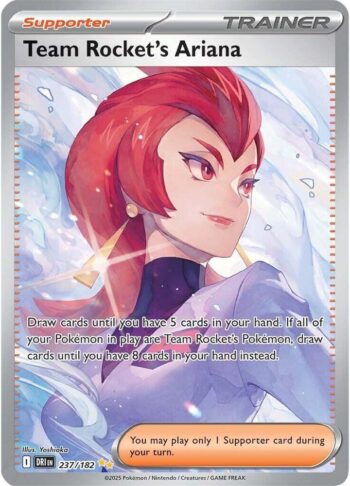 Team Rocket's Ariana 237/182 - Destined Rivals - Special Illustration Rare